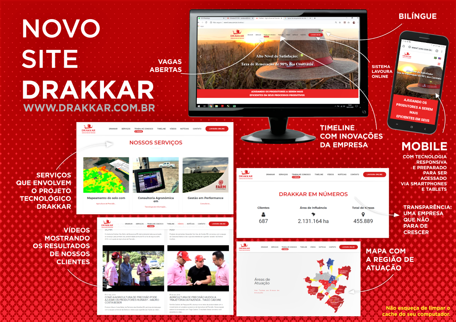 4ª geração do website da Drakkar é lançada